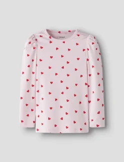 NMFBHEART XSL LS TOP - Langærmede t-shirts