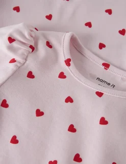 NMFBHEART XSL LS TOP - Langærmede t-shirts