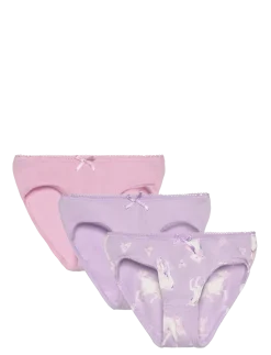 NMFBRIEFS 3P PASTEL LILAC HORSE NOOS - Trusser