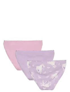 NMFBRIEFS 3P PASTEL LILAC HORSE NOOS - Trusser