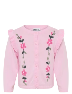NMFDUNIAJA LS KNIT CARD - Cardigans
