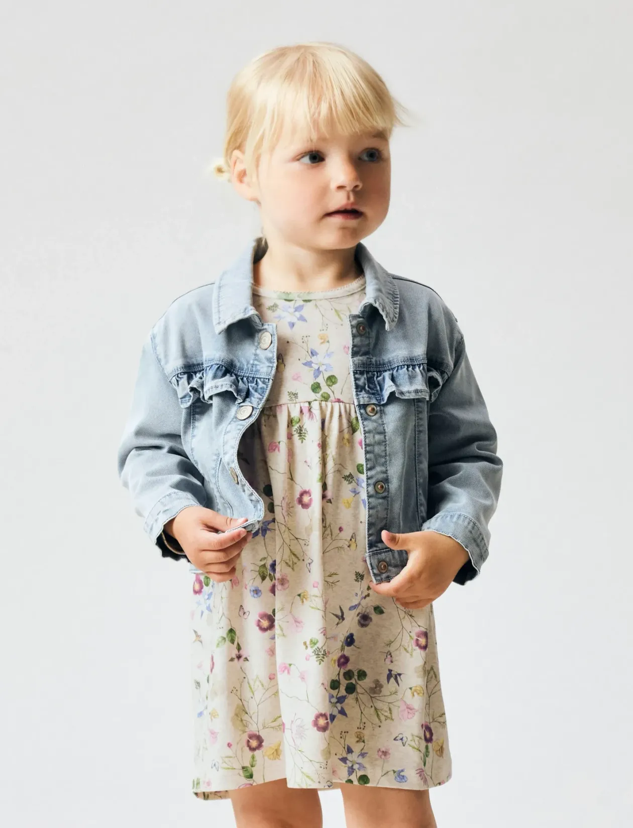 NMFFALCA LS DRESS - Langærmede hverdagskjoler