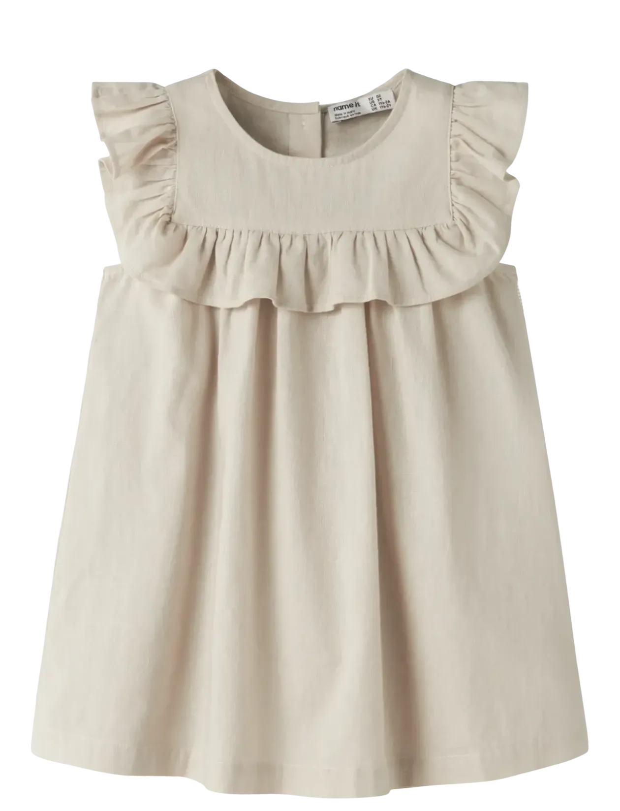 NMFFALINNEN CAPSL DRESS - Ærmeløse hverdagskjoler
