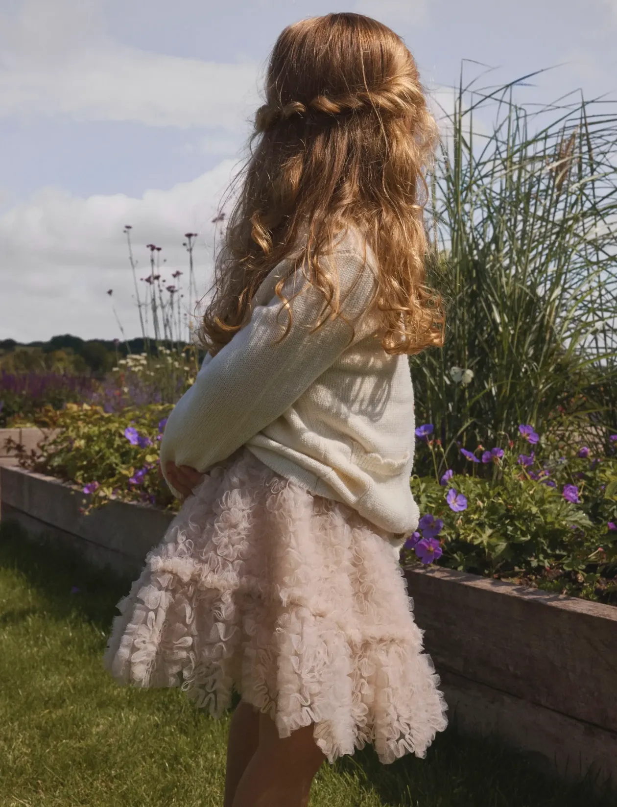 NMFFAUNA TULLE SKIRT LIL - Tylnederdel
