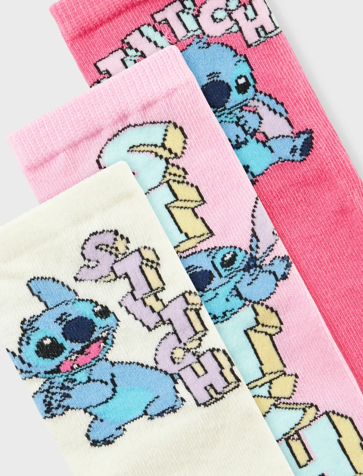 NMFFOMDI STITCH 3P SOCK WDI - Børn