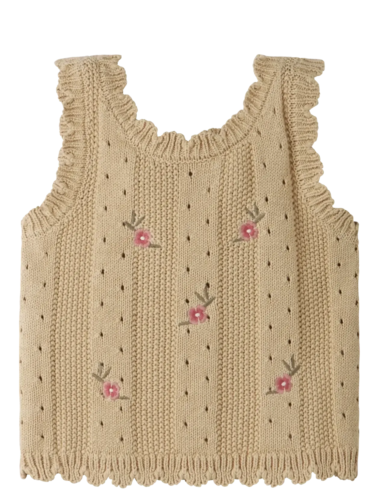 NMFHALYN STRAP KNIT TOP LIL - Veste