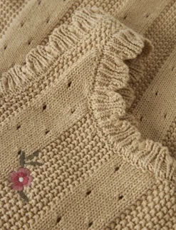 NMFHALYN STRAP KNIT TOP LIL - Veste