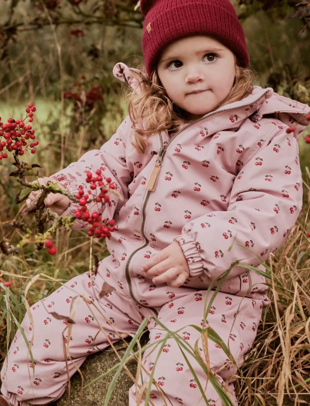 NMFLASNOW10 SNOWSUIT AOP FO LIL - Flyverdragter