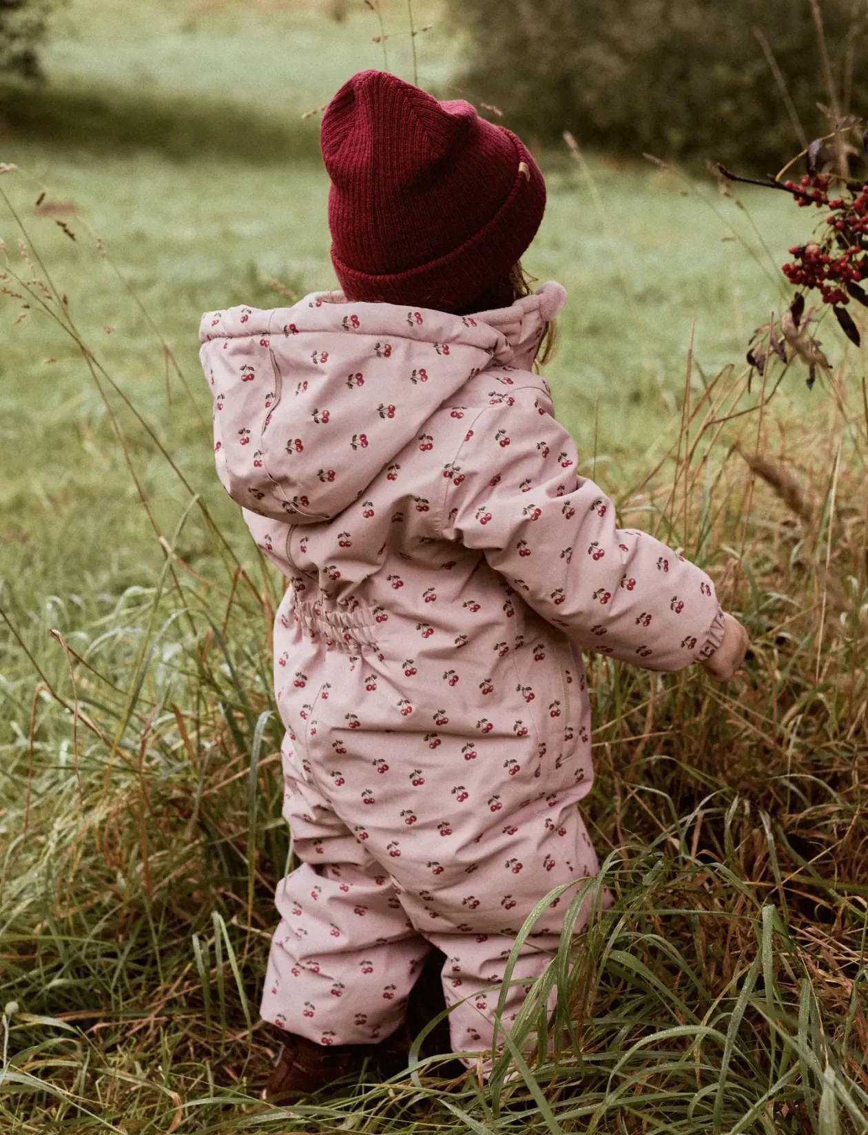 NMFLASNOW10 SNOWSUIT AOP FO LIL - Flyverdragter