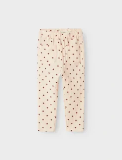 NMFLILIA LOOSE PANT LIL - Bukser