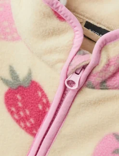 NMFMEEKO FLEECE JACKET BERRY - Jakker