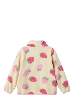 NMFMEEKO FLEECE JACKET BERRY - Jakker