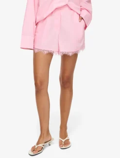 NMFRIDA MW LACE SHORTS TNT/17 - Casual shorts