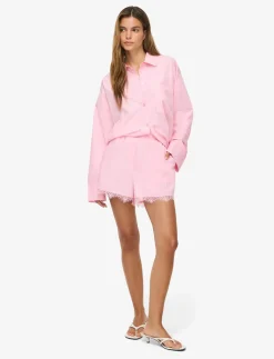 NMFRIDA MW LACE SHORTS TNT/17 - Casual shorts