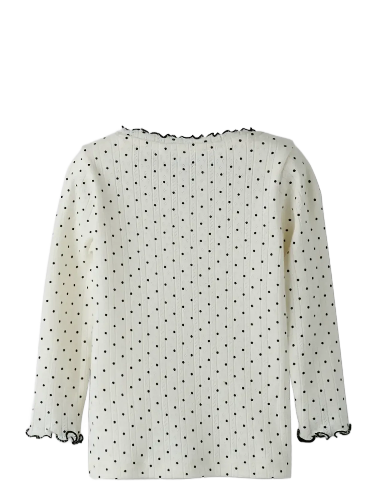 NMFTANIA LS SLIM TOP - Langærmede t-shirts