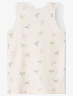 NMFTANK TOP 2P BARELY PINK BOW NOOS - Ærmeløse