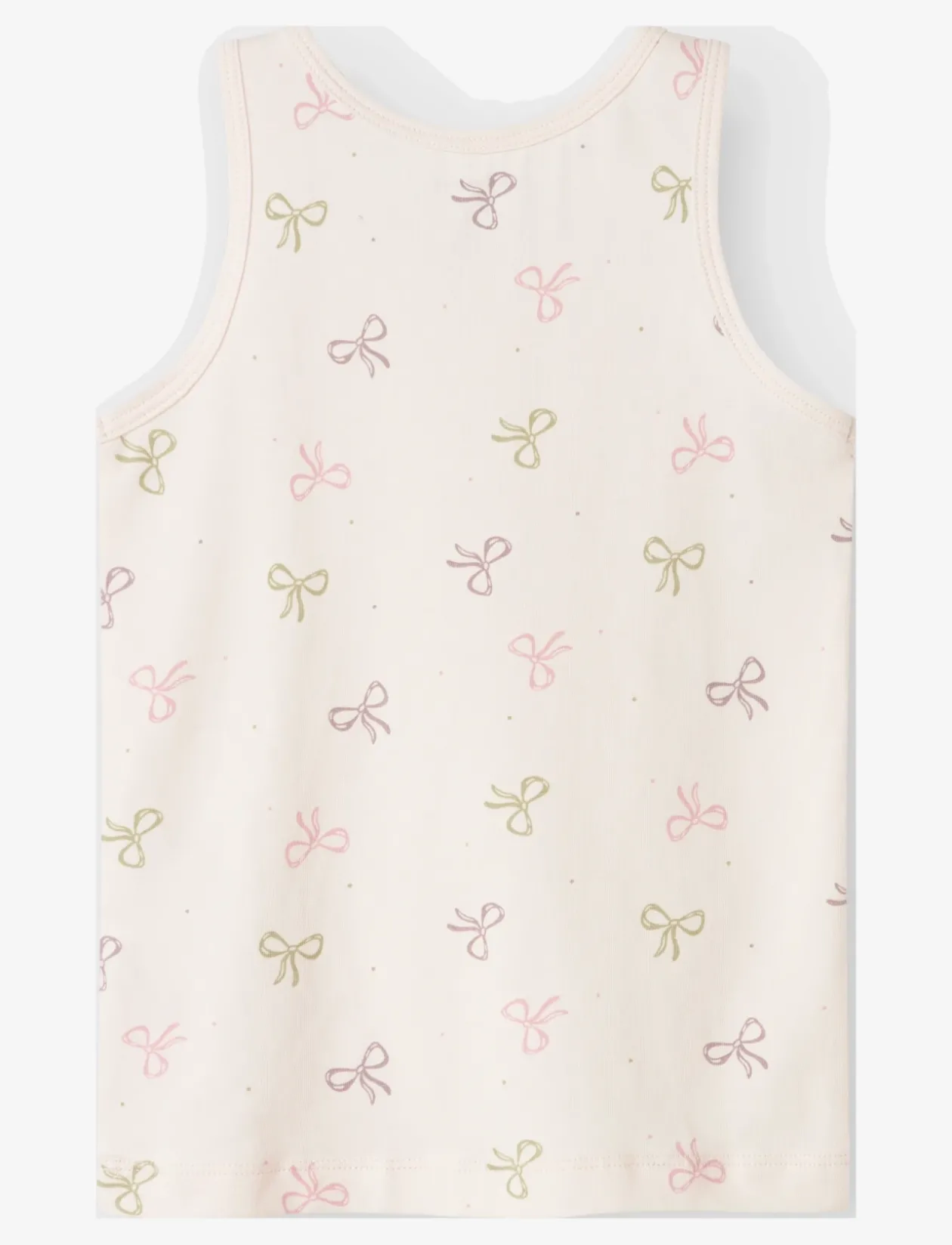 NMFTANK TOP 2P BARELY PINK BOW NOOS - Ærmeløse