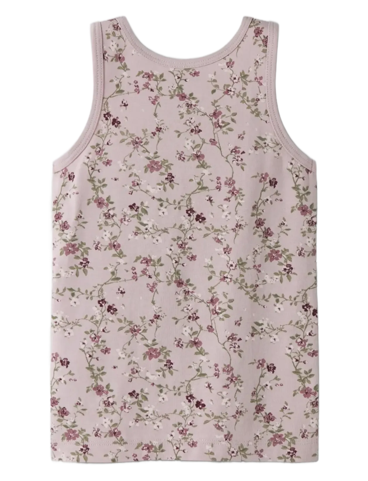 NMFTANK TOP 2P VIOLETFLOWER NOOS - Overdele