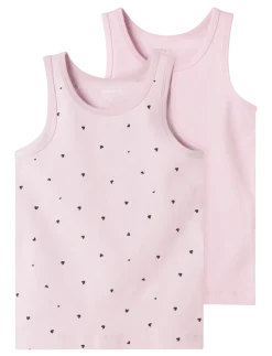 NMFTANK TOP 2P WINSOME HEARTS NOOS - Ærmeløse