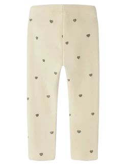 NMFTAVINA SWEAT FLEECE LEGGING BRU NOOS - Leggings