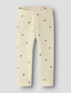NMFTAVINA SWEAT FLEECE LEGGING BRU NOOS - Leggings