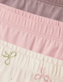 NMFTIGHTS 3P BARELY PINK BOW NOOS - Trusser