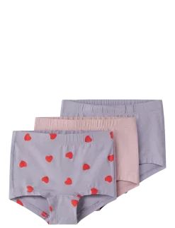 NMFTIGHTS 3P LAVENDER HEARTS NOOS - Trusser