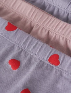 NMFTIGHTS 3P LAVENDER HEARTS NOOS - Trusser