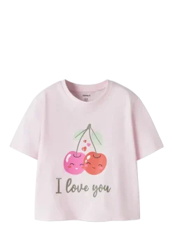 NMFVILINSE SS NREG SHORT TOP - Kortærmede