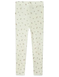 NMFWANG WOOL NEEDLE LEGGING NOOS - Leggings