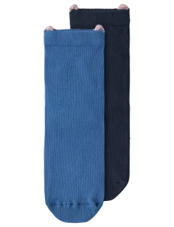 NMMDOHNNY STITCH 2P SOCK WDI - Børn