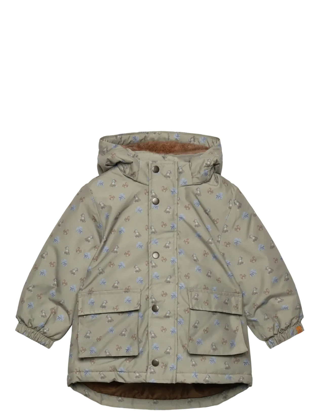 NMMLASNOW05 JKT AOP FO LIL - Vinterjakker