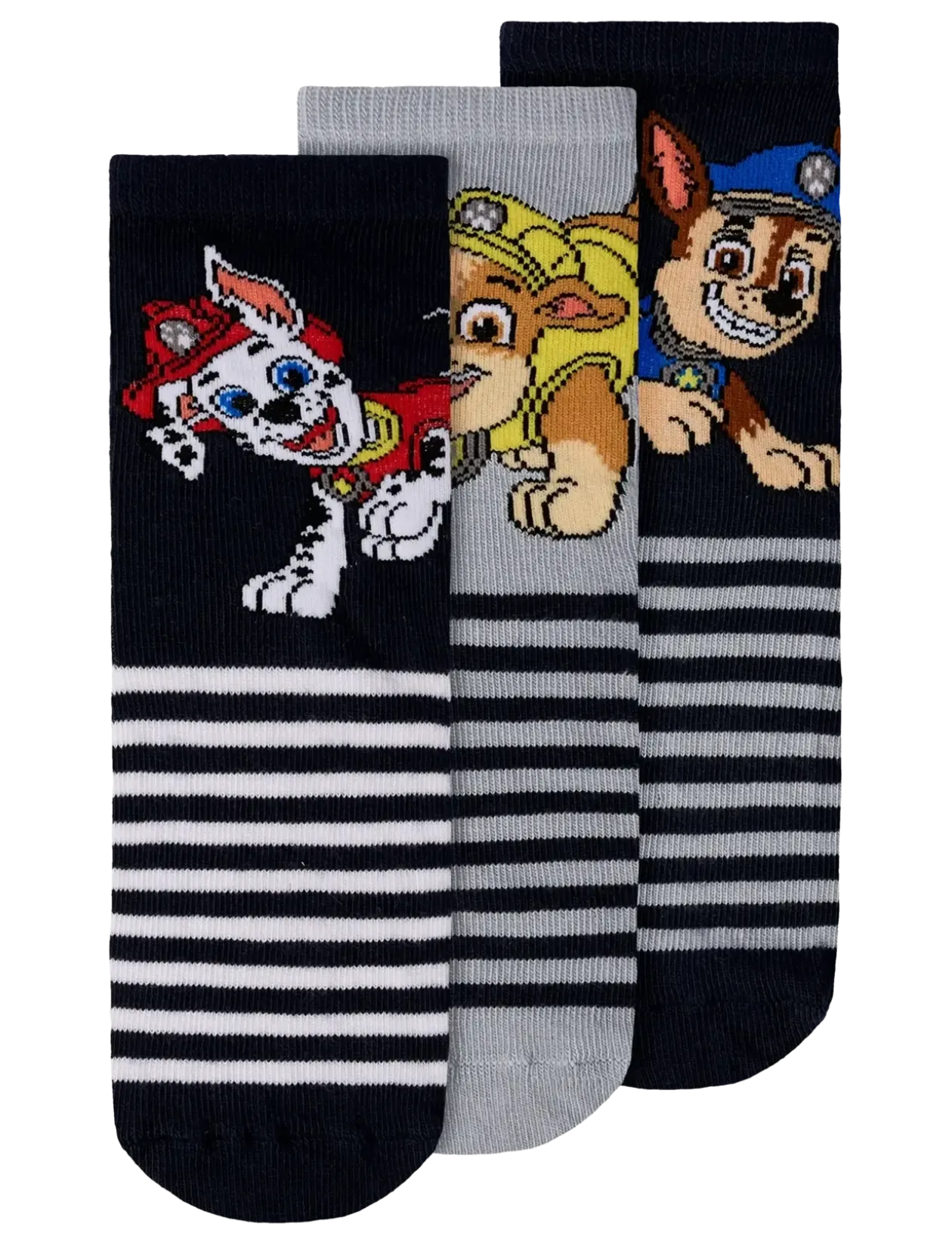 NMMMALBI PAW 3P SOCK CPLG - Børn