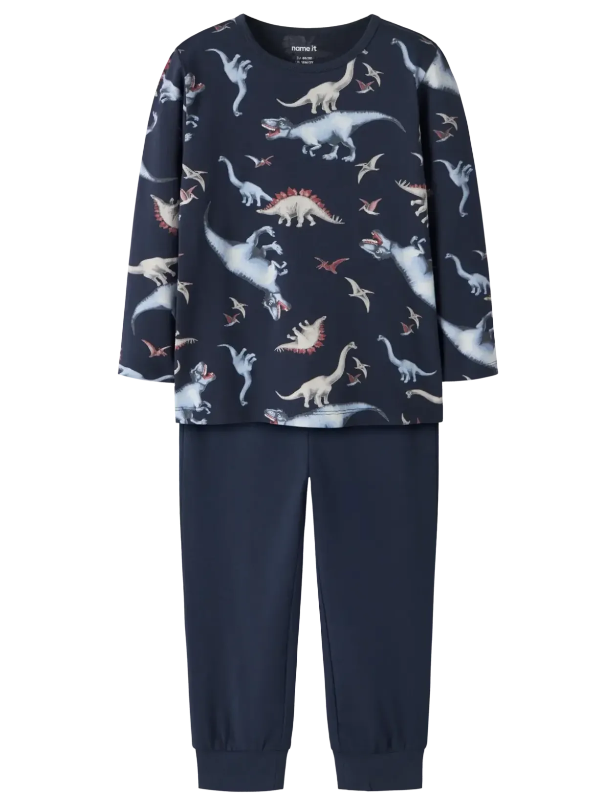 NMMNIGHTSET NAVY DINO NOOS - Sæt