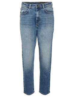 NMMONI HW STRAGHT ANK JEANS AZ221DB NOOS - Straight jeans
