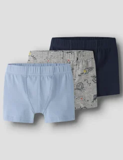 NMMTIGHTS 3P GREY SPACE NOOS - Underbukser