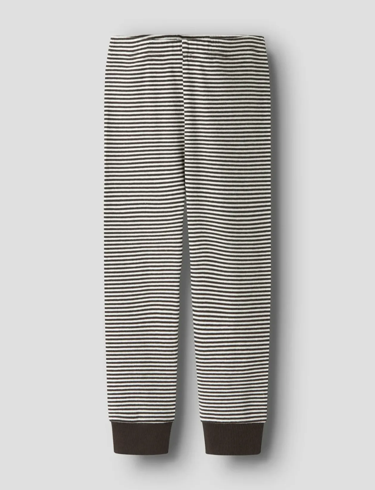 NMNNIGHTSET STRIPE RIB NOOS - Sæt