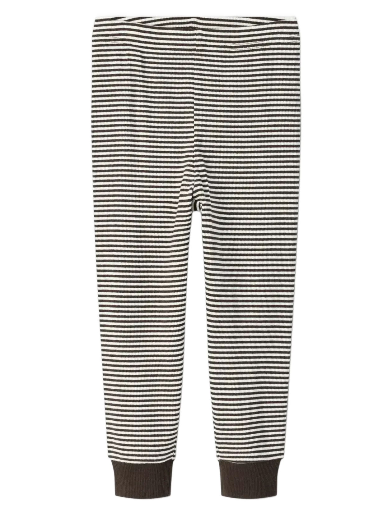 NMNNIGHTSET STRIPE RIB NOOS - Sæt
