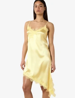 NMSOFIE S/L SATIN LACE DRESS /TNT8 - Korte kjoler