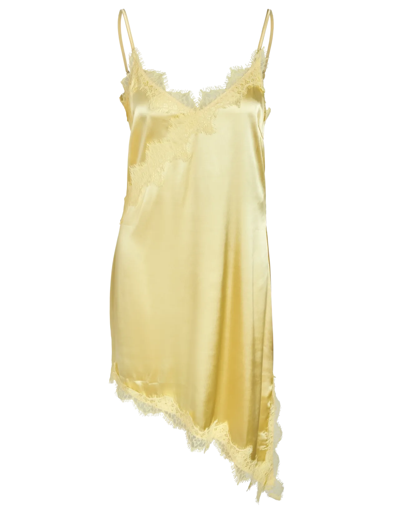 NMSOFIE S/L SATIN LACE DRESS /TNT8 - Korte kjoler