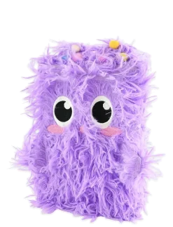 NOTEBOOK FLUFFY PURPLE MONSTER A5 - Kalendere & Notesbøger