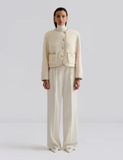 Nylah Wool Blend jacket - Uldjakker