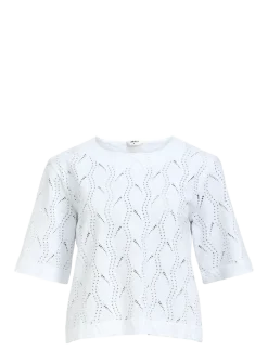 OBJAVA 2/4 LO O-NECK TOP NOOS - T-shirts