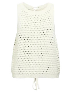 OBJDUNJA LO S/L KNIT TOP 145 - Strik