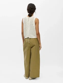OBJDUNJA LO S/L KNIT TOP 145 - Strik