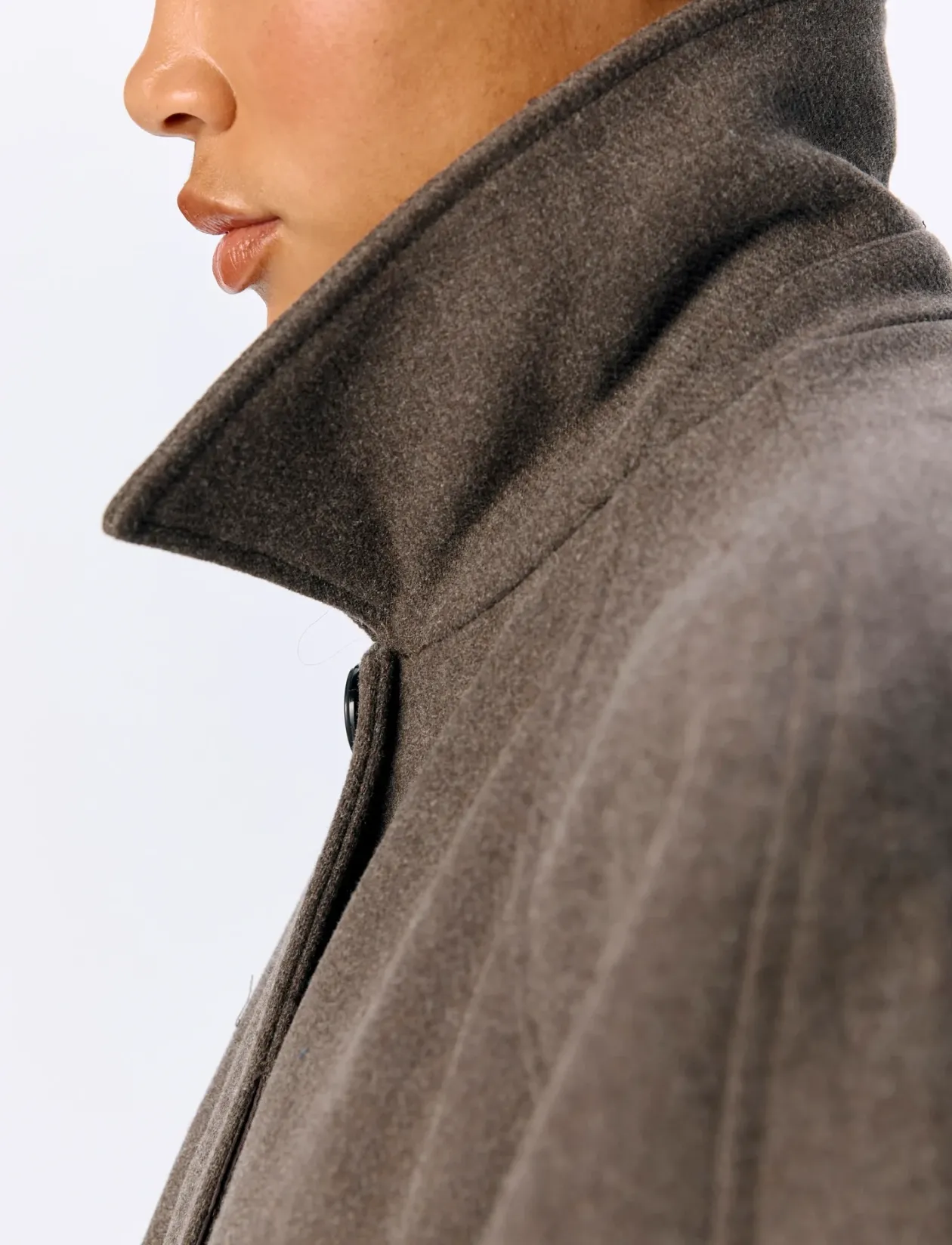 OBJEMMA L/S COAT NOOS - Uldfrakker