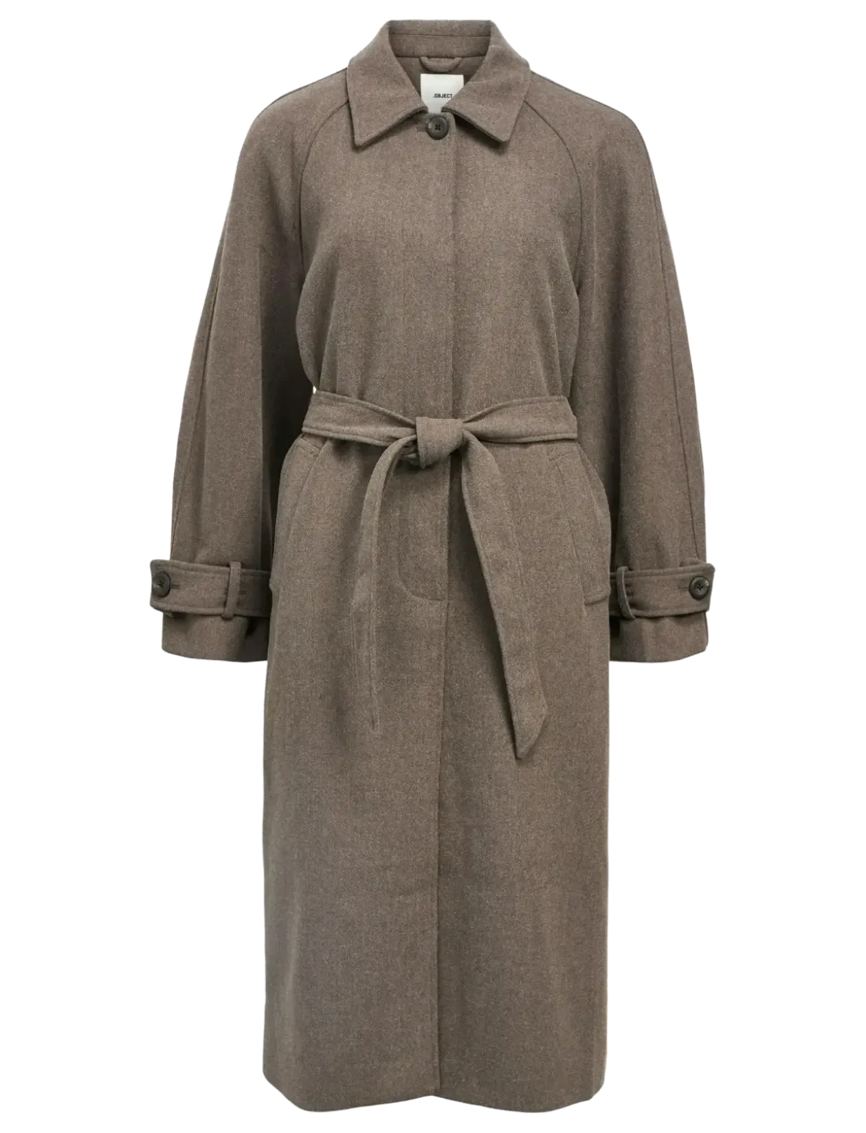 OBJEMMA L/S COAT NOOS - Uldfrakker