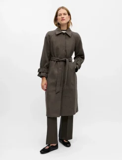 OBJEMMA L/S COAT NOOS - Uldfrakker