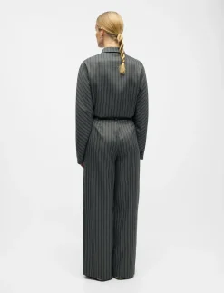 OBJENNA LO MW PANT 142 - Bukser med brede ben