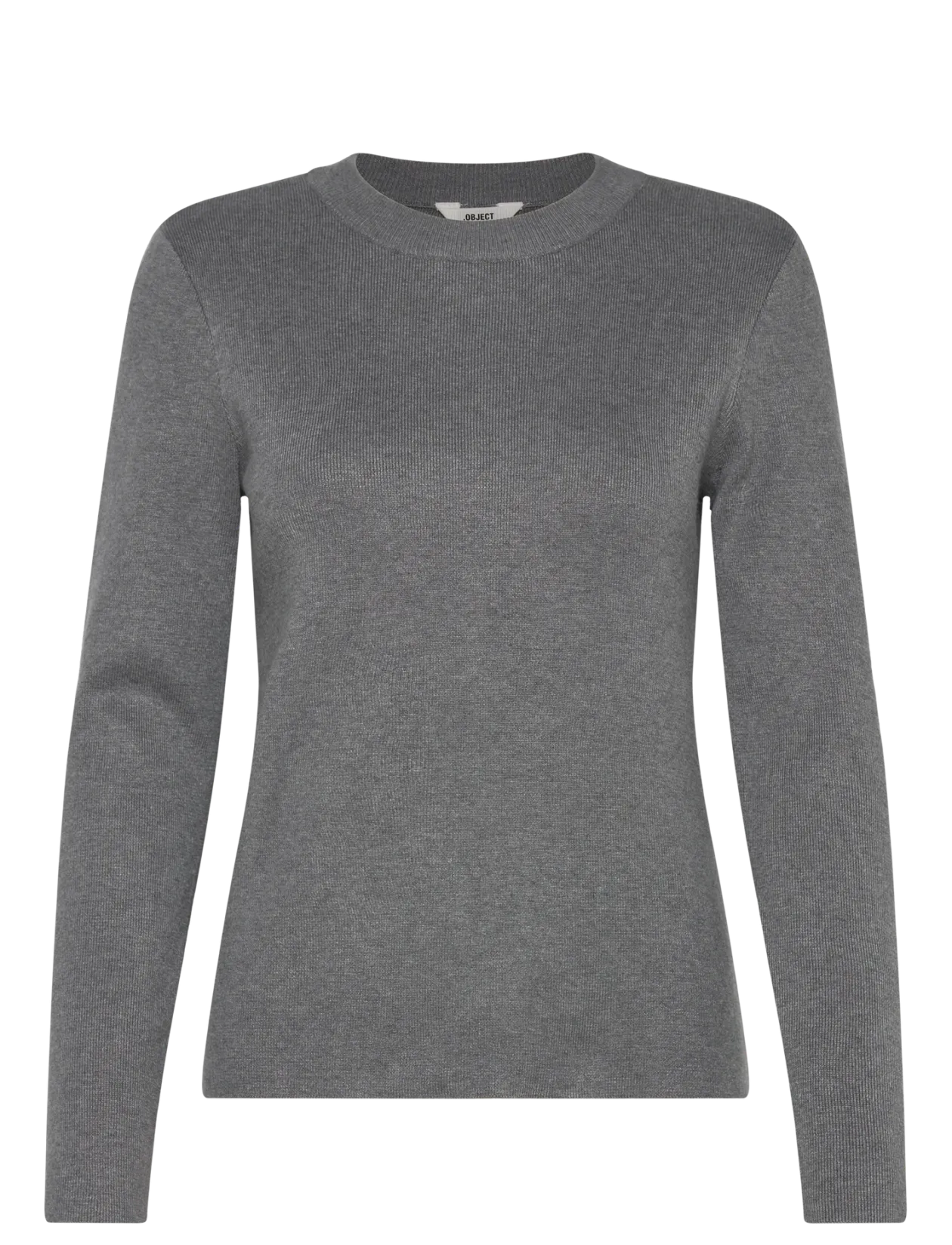 OBJESTER SLI L/S KNIT PULLOVER NOOS - Strik